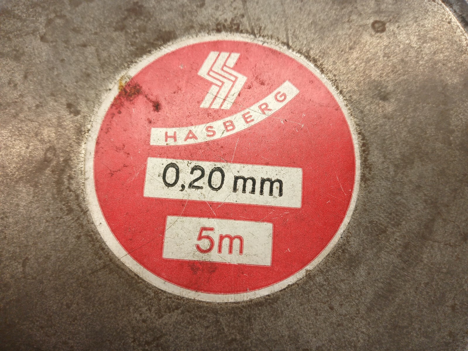 Just under 5m Hoffmann Group 478530 feeler gauge tape, 0.2mm Hasberg, gauge tape, tape