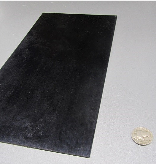1095 Hard Blue Tempered Spring Steel Shim .050″ Thick x 6.00″ Width x 12″ Length