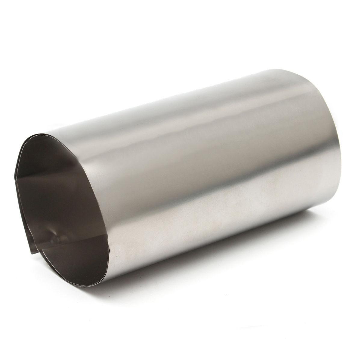 US Stock 0.3mm ±10% x 200mm x 300mm Titanium Foil Plate Sheet TA2 99% Purity