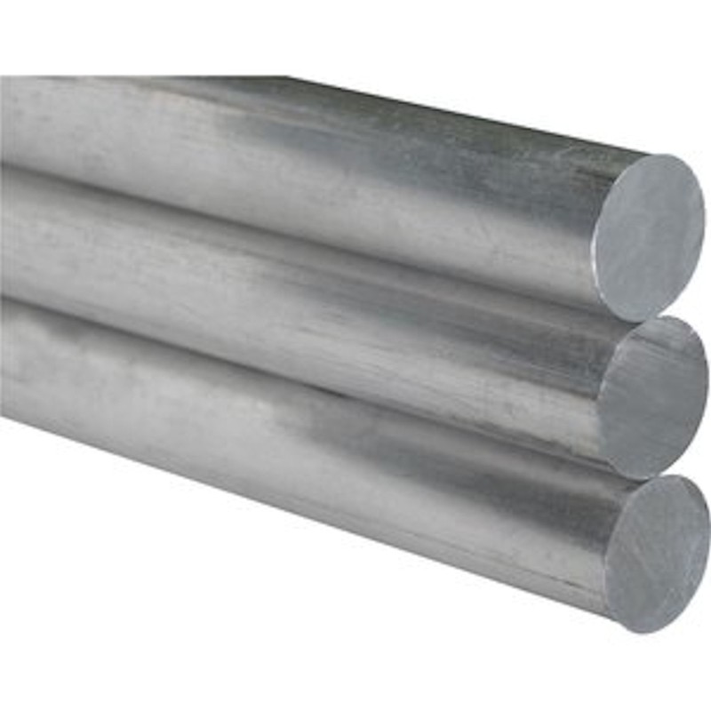 K&S 87143 Round Stainless Steel Rod 1 L ft. x 3/8 Dia. in.