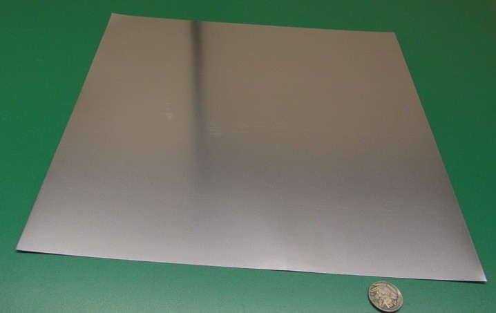 301 Stainless Steel Sheet Shim, .006″ (+/-.0004″) x 12.0″ Width x 12″ Length