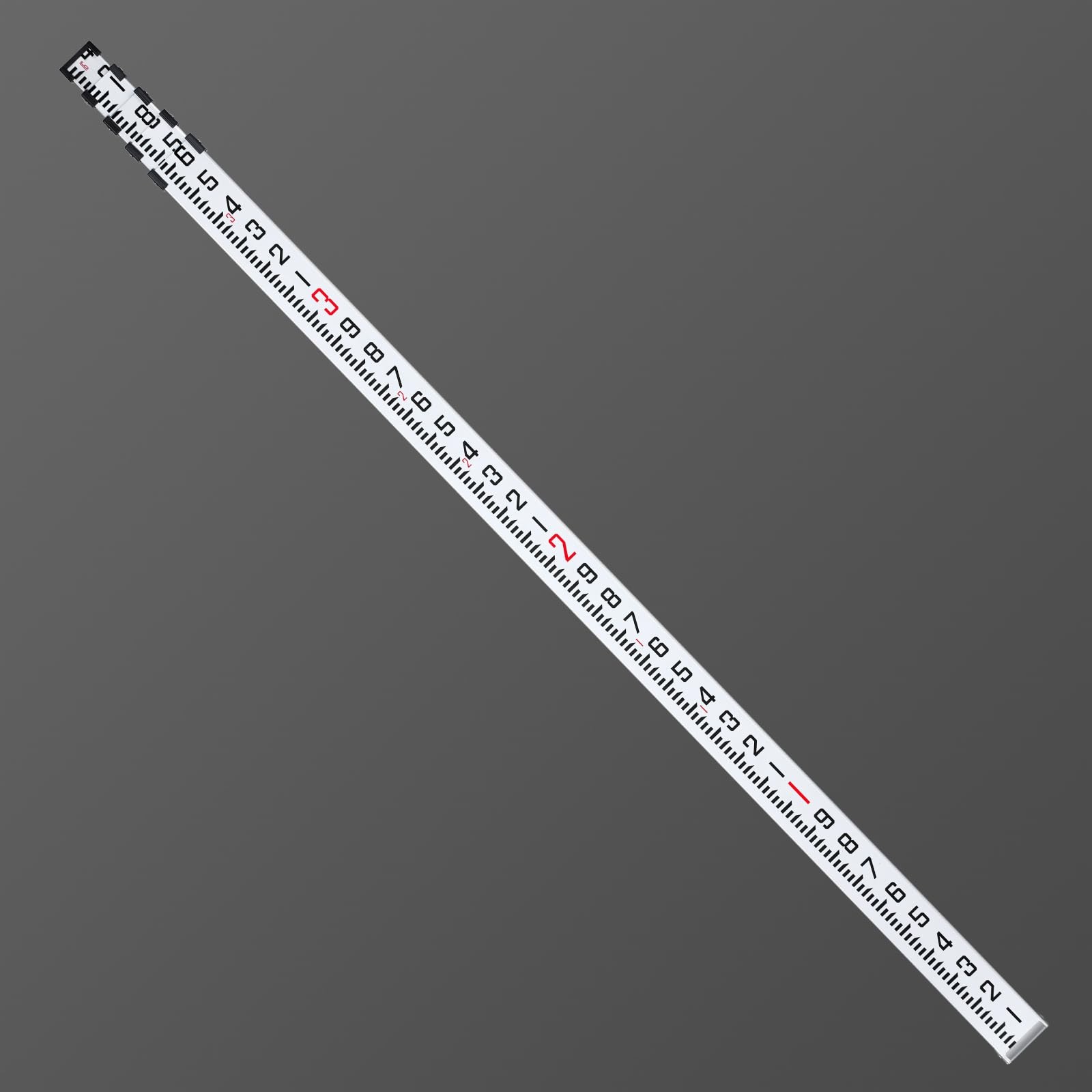 Firecore 16-Foot Aluminum Grade Rod – 10ths, 5 Sections 16FT – White