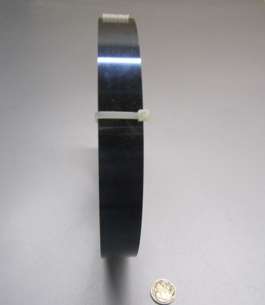 Blue Tempered Spring Steel Shim 0.010″ Thick x 1.00″ Width x 1200″ Length