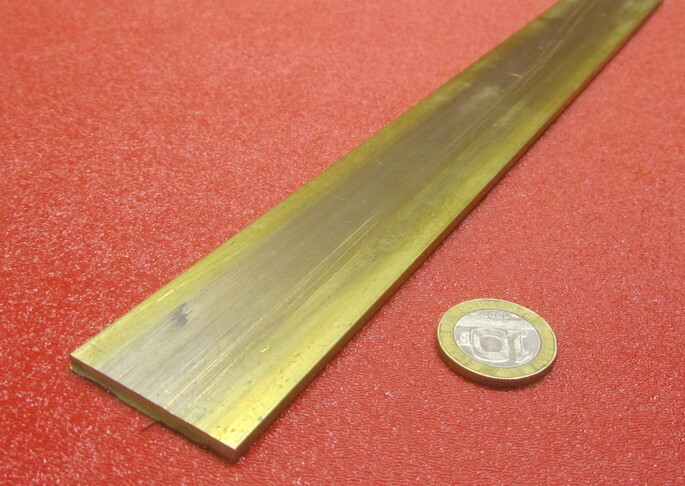 360 Brass Flat Bar 1/8″ Thick x 1 1/2″ Wide x 48.0″ Length