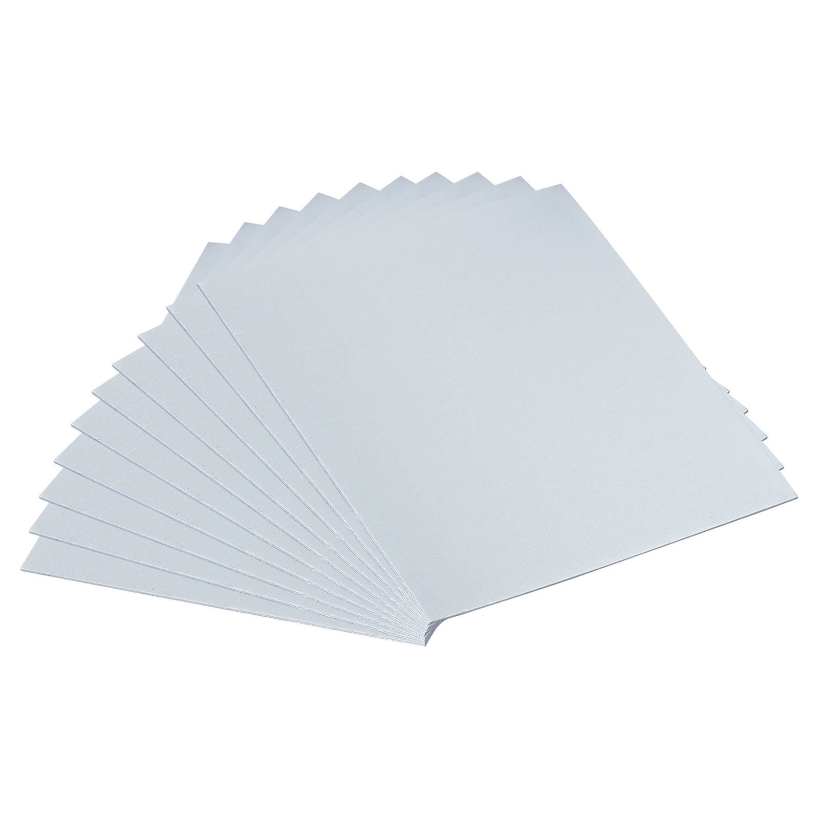 10pcs Galvanized Steel Sheet, 6x6cm Metal Sheet Plate Panels 0.5mm Thick