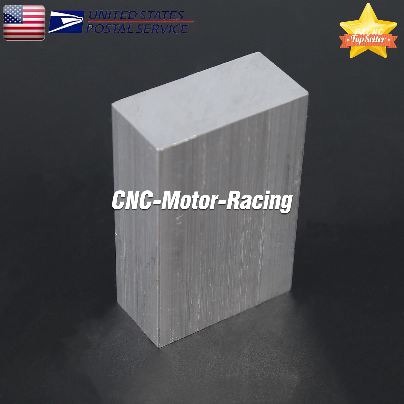 Aluminum Raw Material Flat Plate Sheet Long 75mm/2.95inch Thick 25mm/0.98″