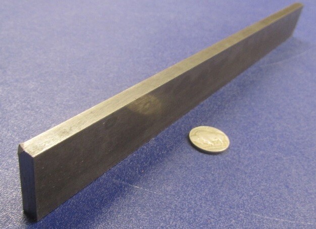 1018 Steel Bar, 5/16″ Thick x 1.0″ Wide x 12″ Length, 2 Pcs