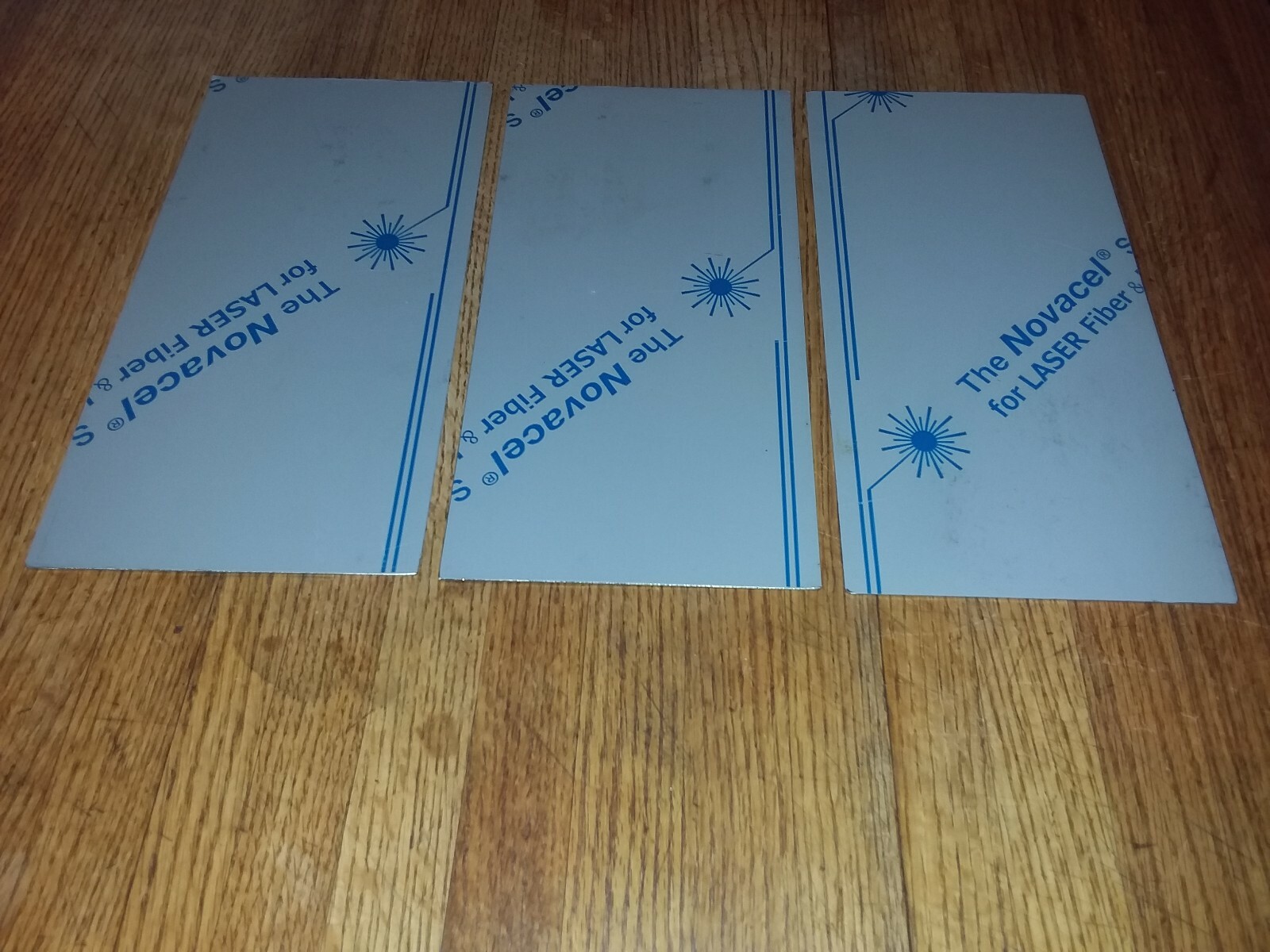 16 Gauge #4 Brushed Stainless Steel 304 6″×12″ Set of 3 pcs