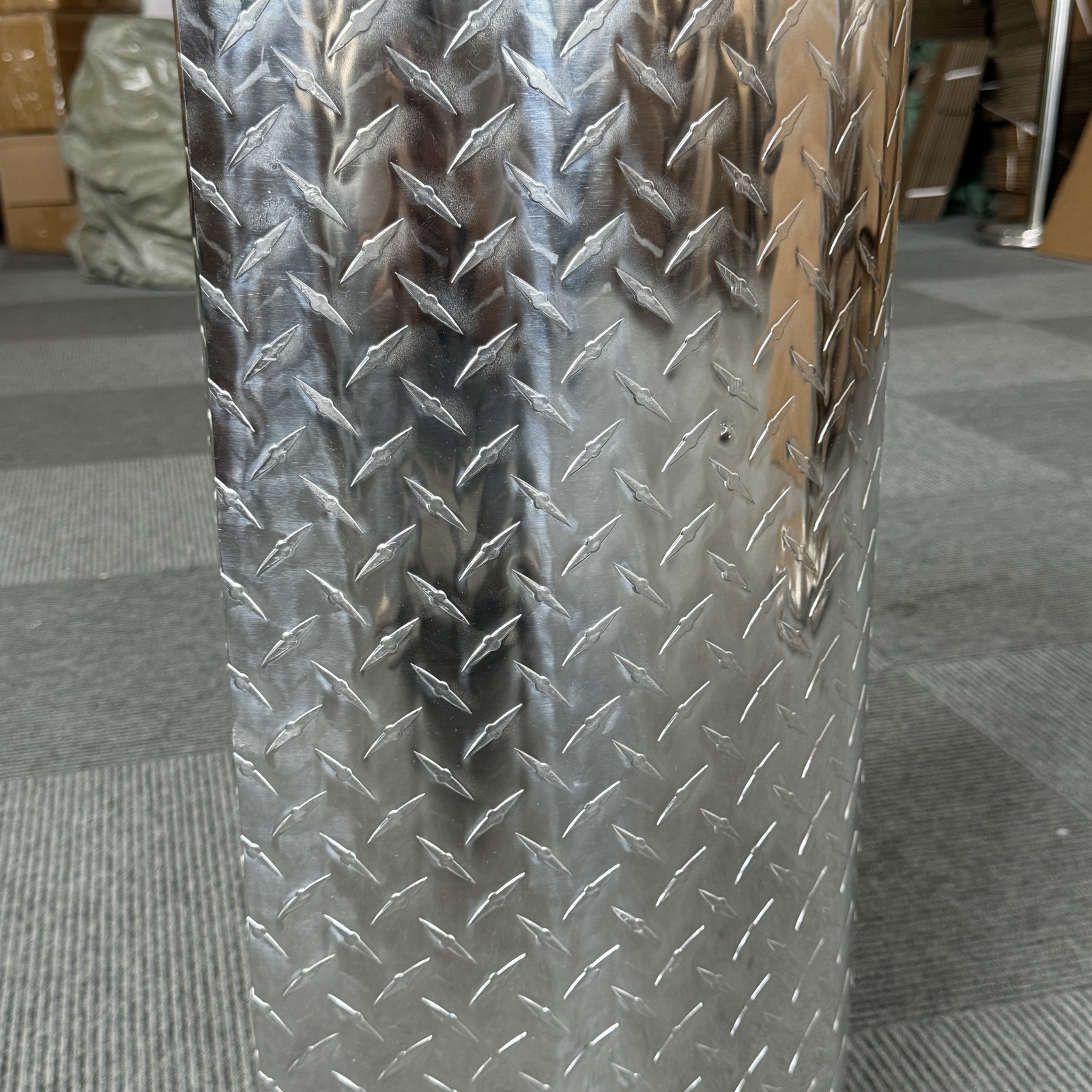 48″x 96″x .04″ (1/25″) Aluminum Diamond Plate Sheet For Trailer, RV, Garages