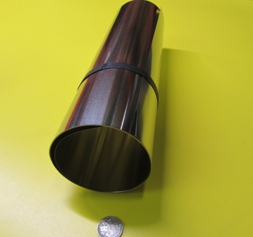 316 Stainless Steel Sheet Soft .002″ Thick x 12.0″ Width x 100.0″ Length