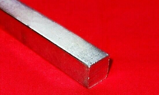 RELIAMARK BARRED KEY STOCK, S12X12ZPRM, 1/2″ WIDTH, 12″ LENGTH, STEEL