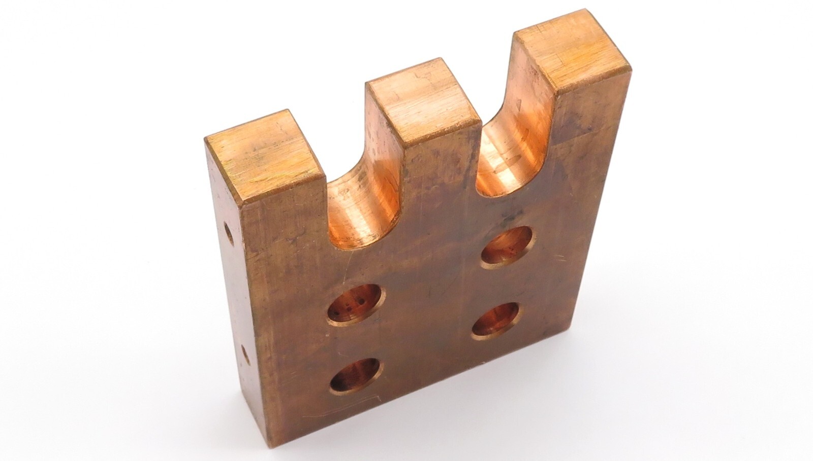 Kupferblock Kupferplatte CU-Block Kupfer Block Platte Flach 105x90x20 mm