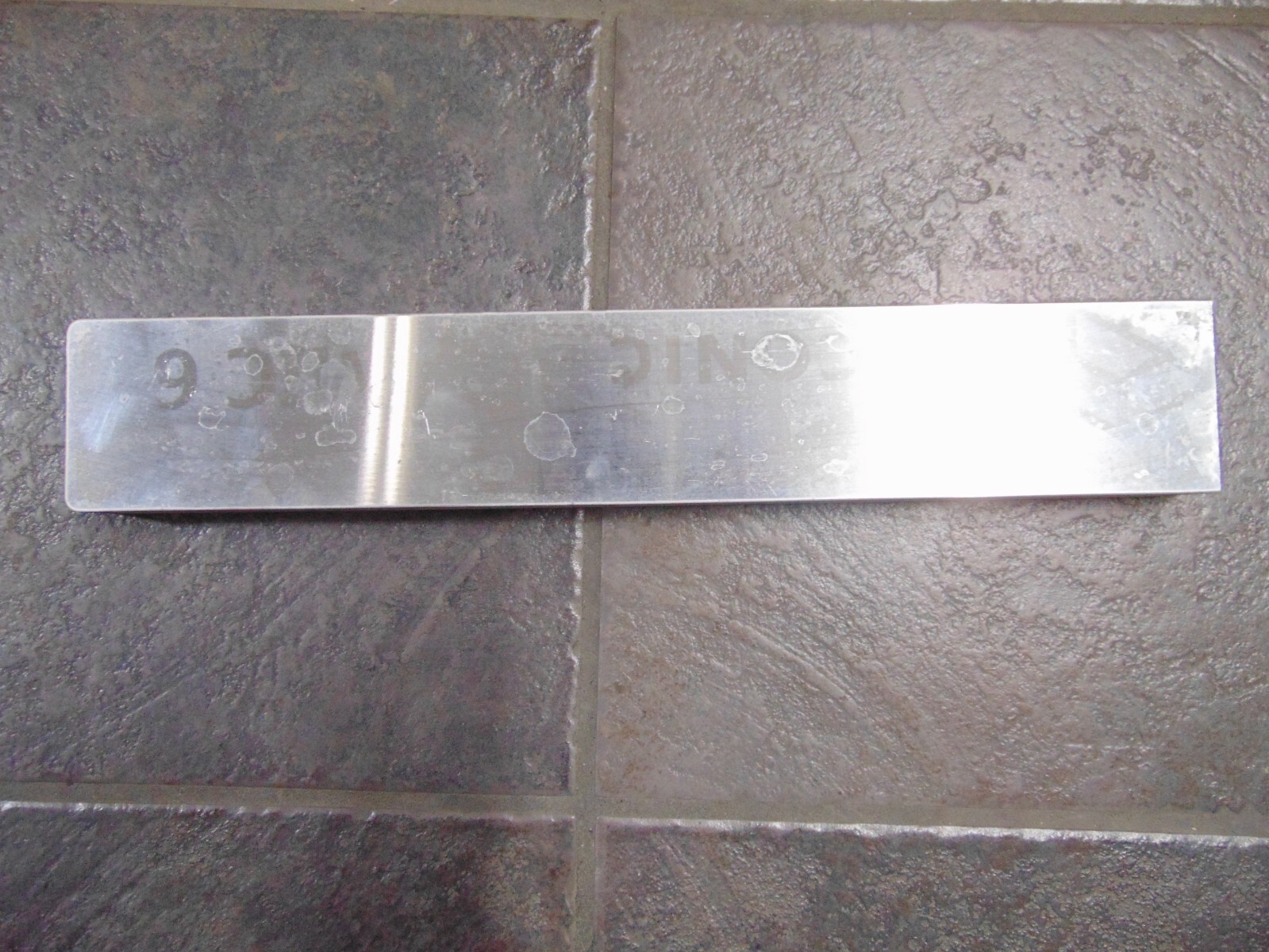 1″ thick CAST Aluminum MIC-6 Flat PLATE 2 5/8″ x 10″ long ONE INCH THICK