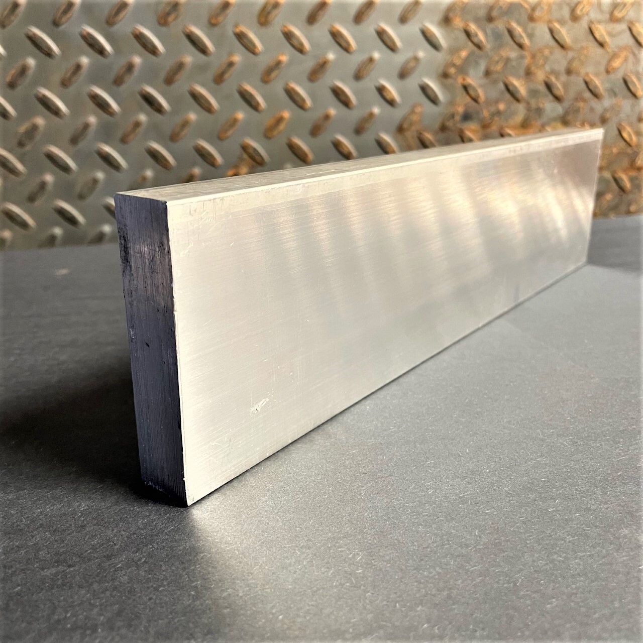 3″x3/4″ @ 8″-Long (2 pieces, 16″ total ) 6061 T6511 Aluminum Flat Bar #4