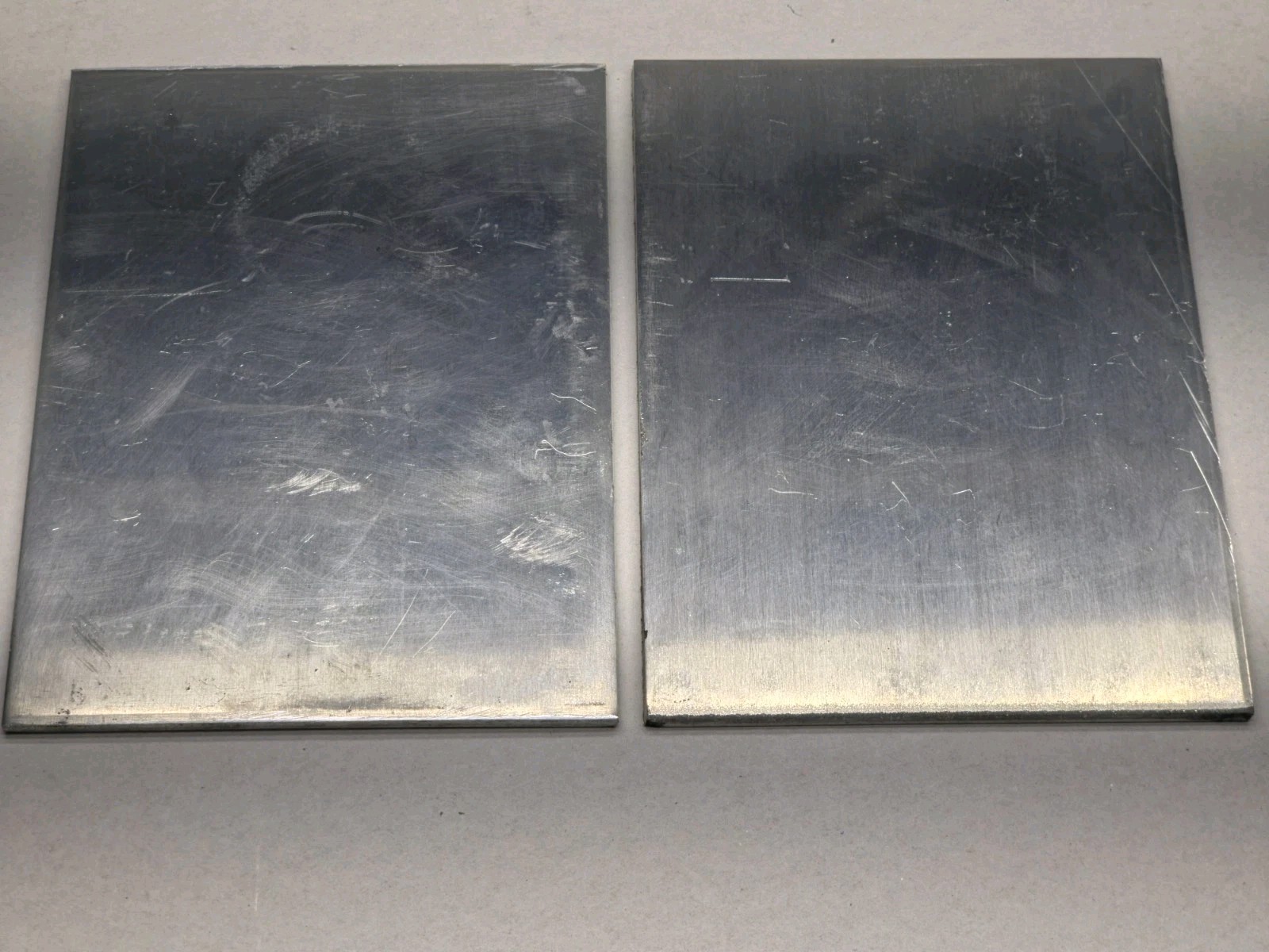 2pc 5052 Aluminum Plate 1/4″(0.25″) x 6″ x 8″ – Flat Sheet Stock – Remnant/Drops
