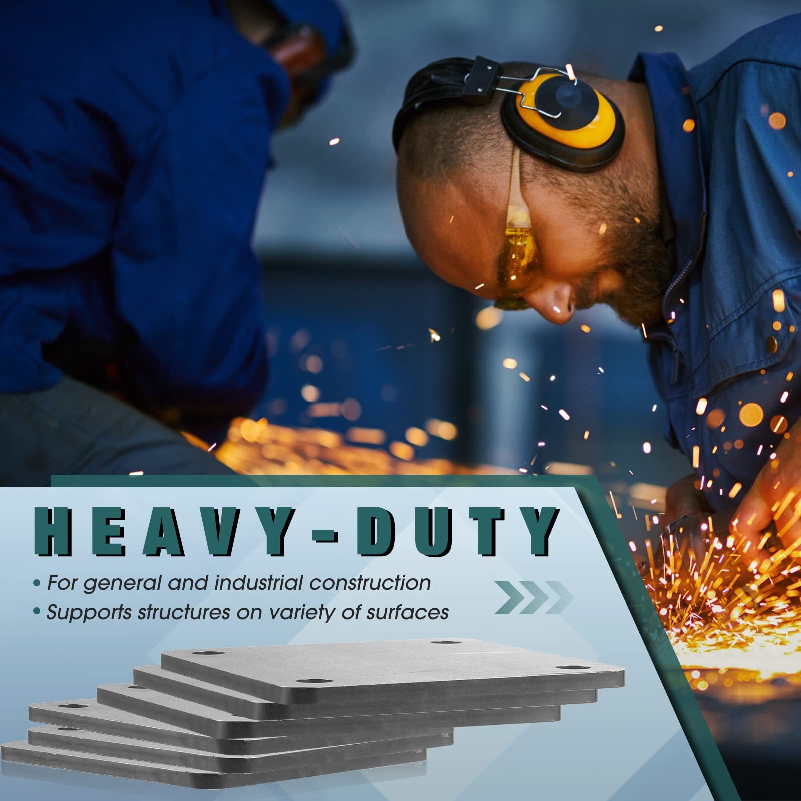 12 Pcs A36 Steel Plate Hot Rolled 4 x 4 Inch, as shown in the picture