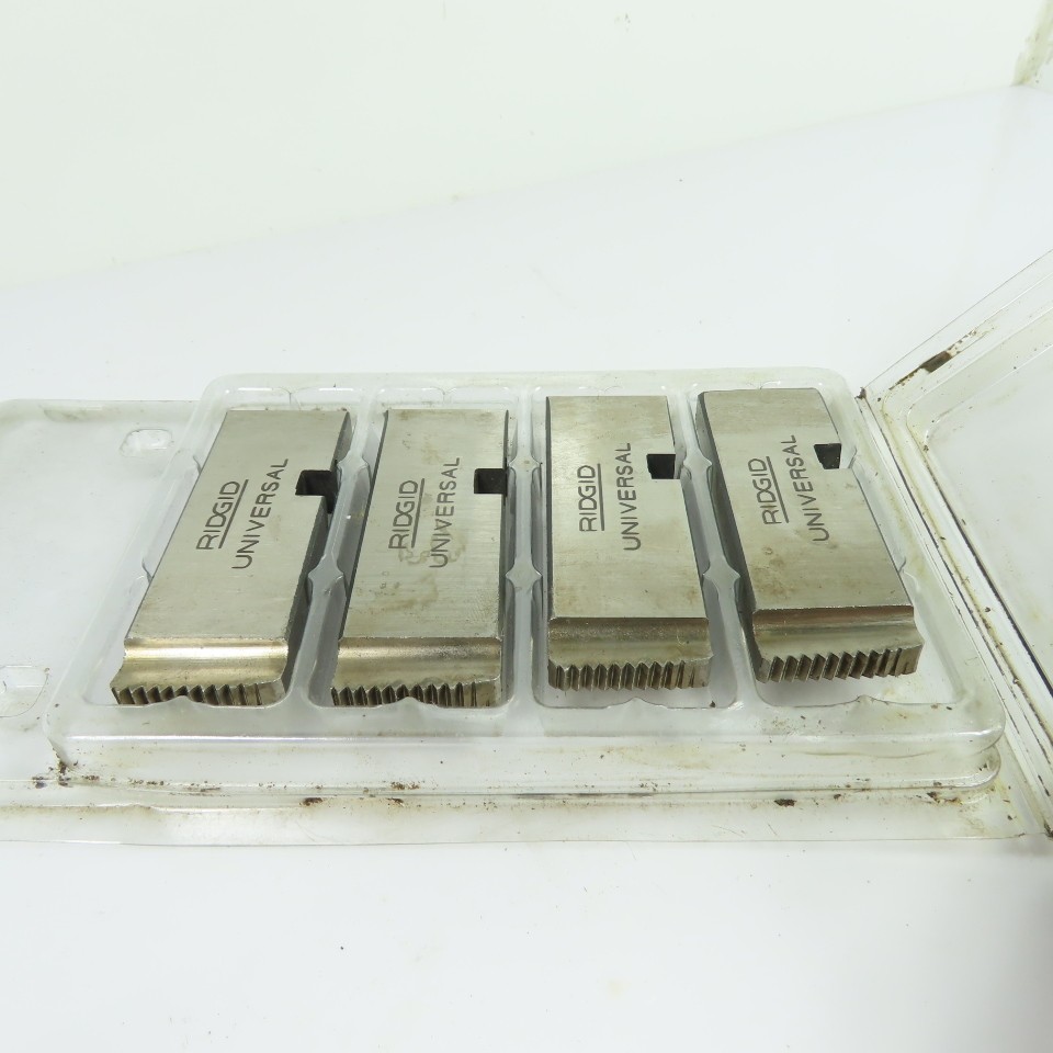 Ridgid 1-2 NPT HS/SS Universal Pipe Threading Dies Stainless Lot Of 4
