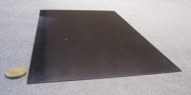 1095 Full Hard Spring Steel Shim 0.007″ Thick x 8.0″ Width x 12″ Length