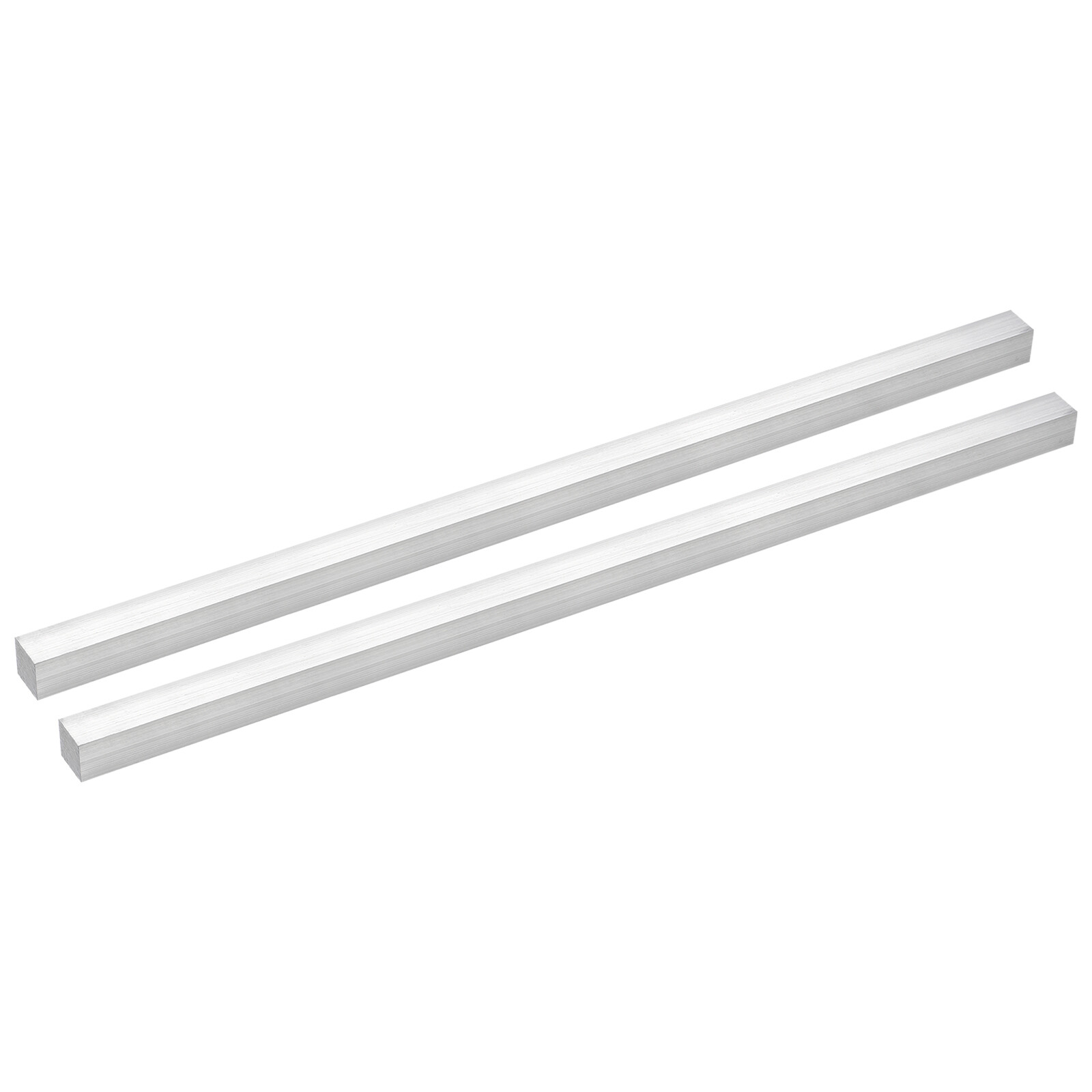 2pcs Square Aluminum Flat Bar Flat Plate Solid New Mill Stock 1/2″x1/2″x12″