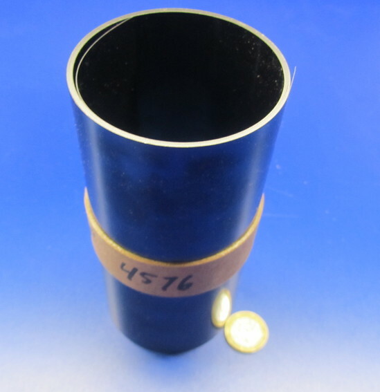 Blue Tempered Spring Steel Shim 0.008″ x 6.00″ x 50″ Length