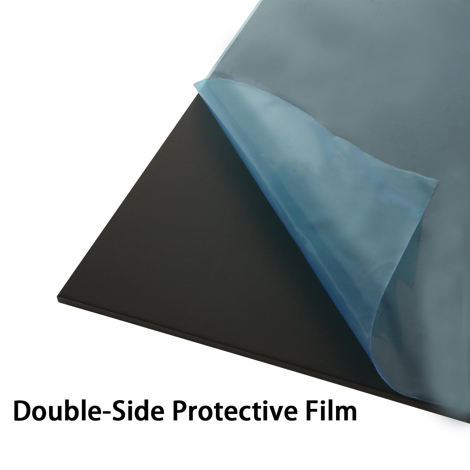 2 Pack 12 x 12 x 1/8 (0.12″) Inch 5052 Anodized Aluminum Sheet, 3 mm Thick Bl…