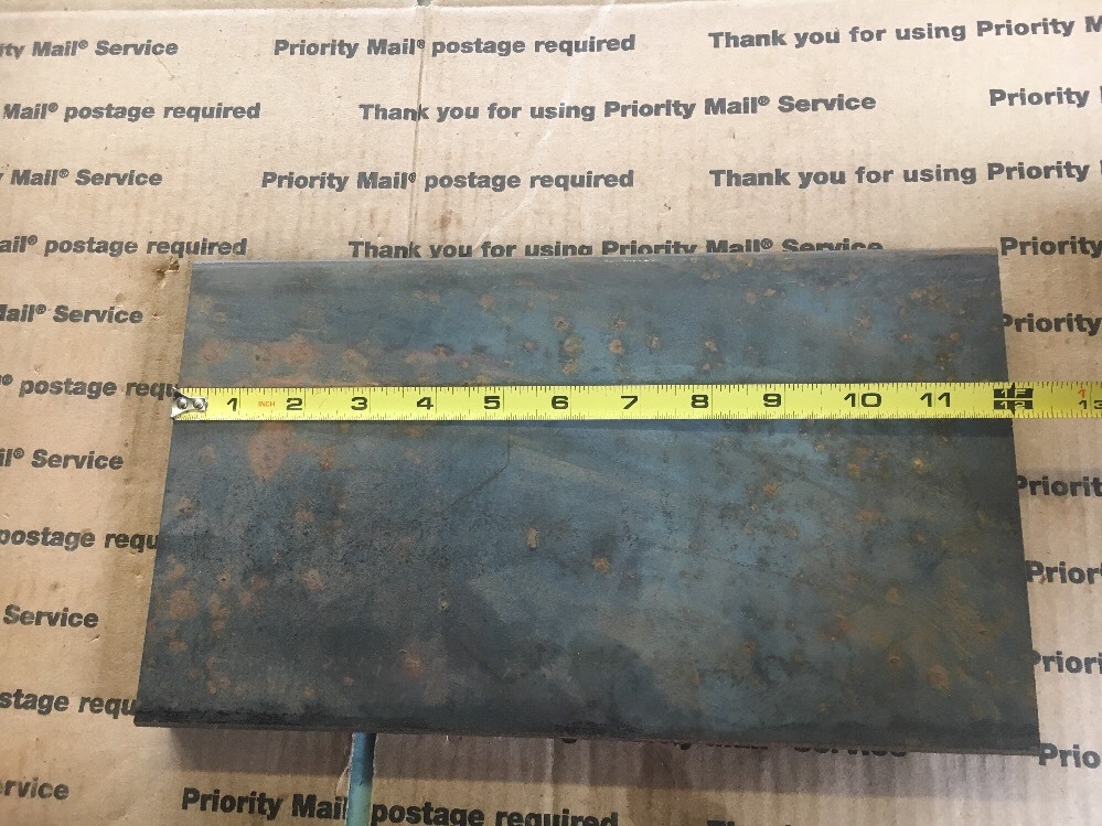 1 X 7 Flat Steel Bar Plate Blacksmith Bench Bracing Target Welding 12” Long