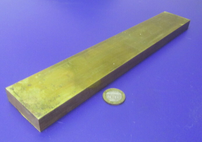360 Brass Flat Bar 5/8″ Thick x 2.00″ Wide x 12.0″ Length