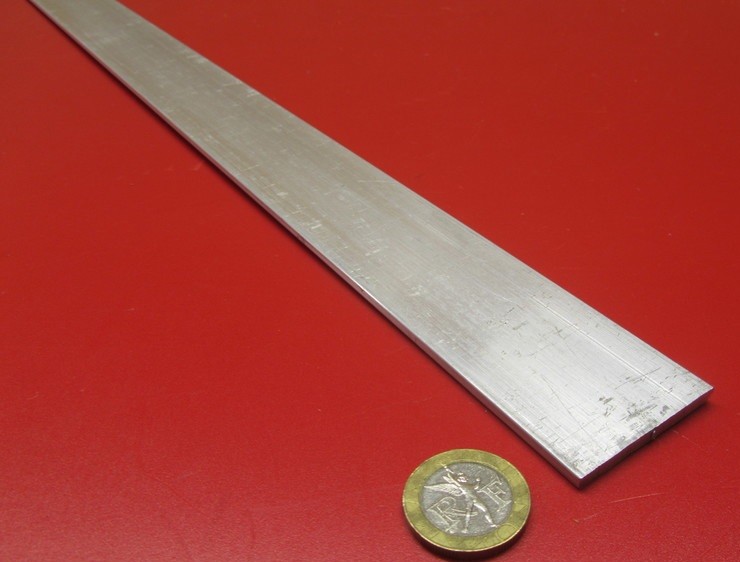 6061 T651 Aluminum Bar, 1/8″ (.125″) Thick x 1 1/2″ Wide x 48″ Length, 2 units
