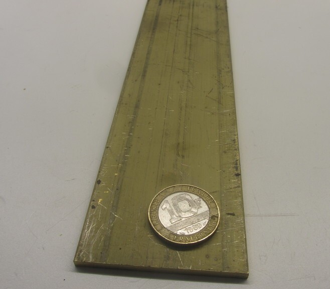 385 Brass Flat Bar 1/8″ Thick x 2.0″ Wide x 4 Foot Length