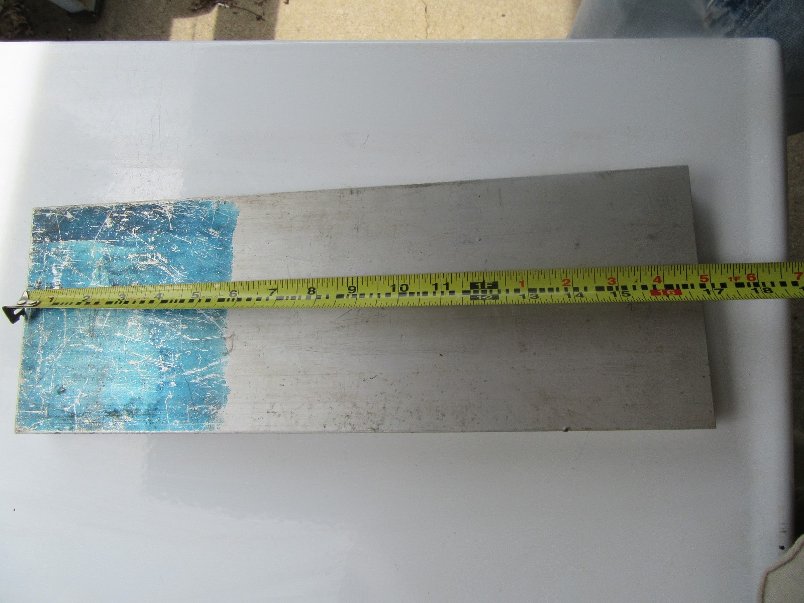 1″ x 6″x 16 3/4″ Aluminum 6061 Slab Flat Bar Stock Machining