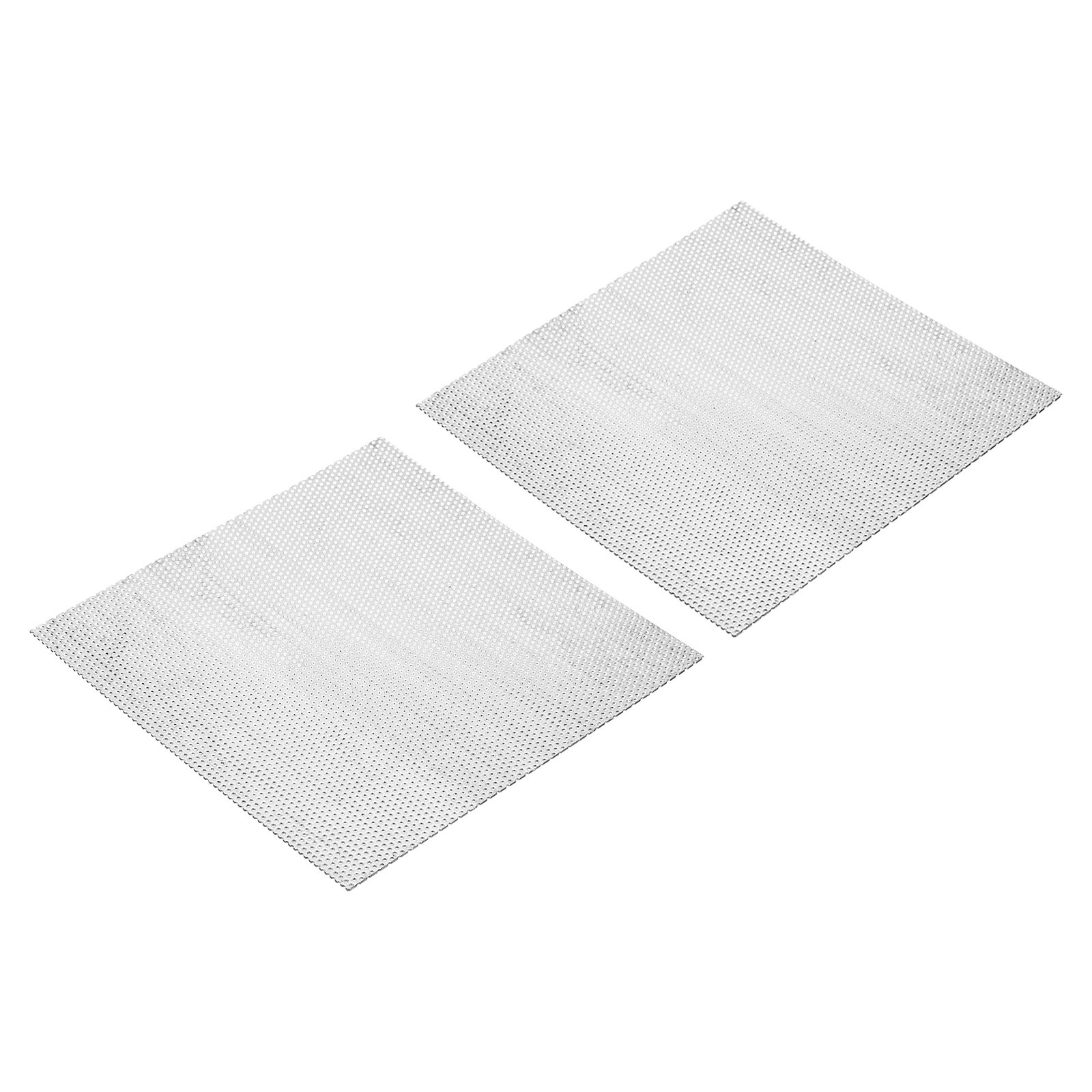 7.9″ L x 7.9″ W Perforated Metal Sheets, 2pcs 16Ga 0.06″Hole 304 Stainless Steel