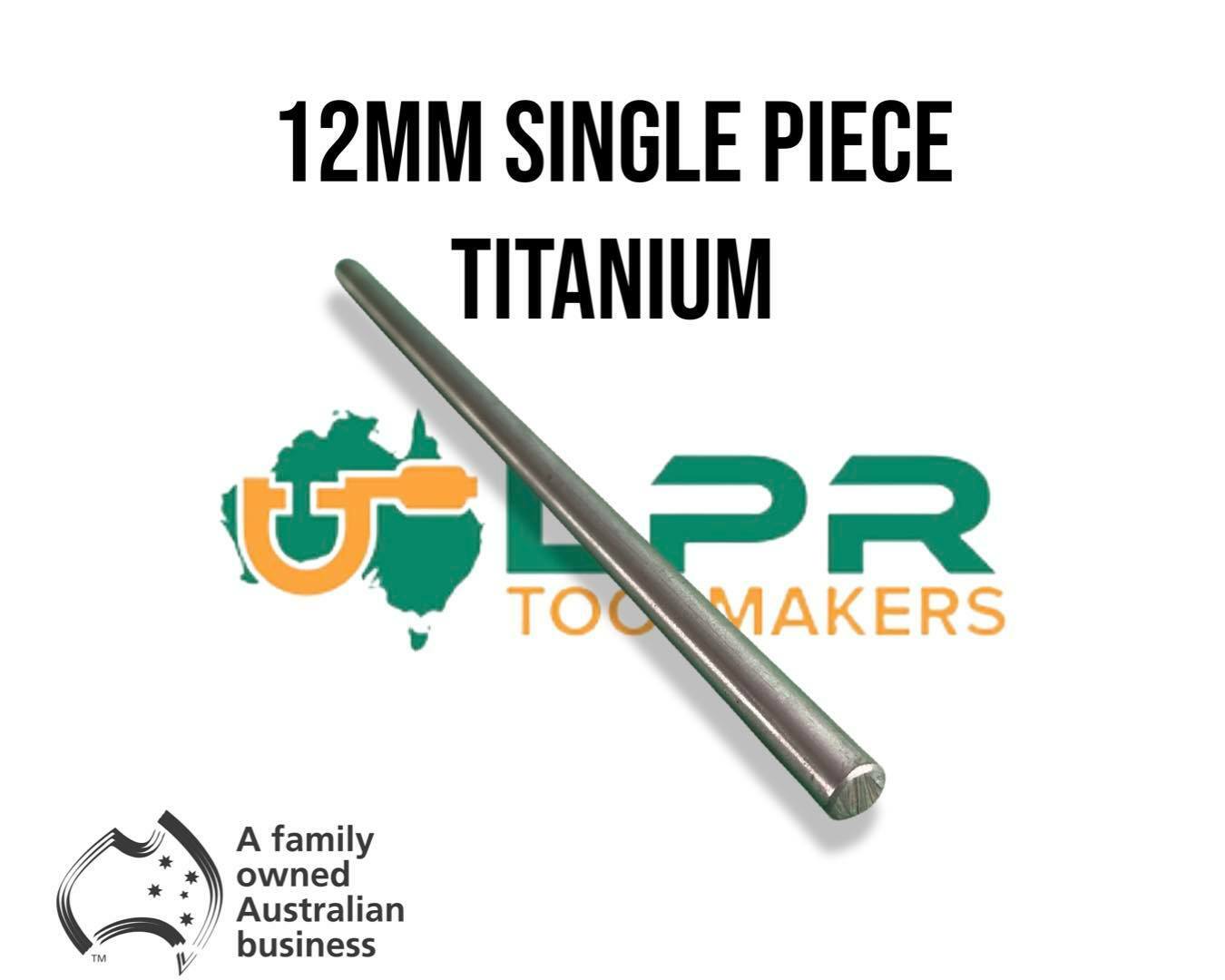 Titanium g2 bright ground finish Round Bar 300mm long 12-16-20-25mm you pick