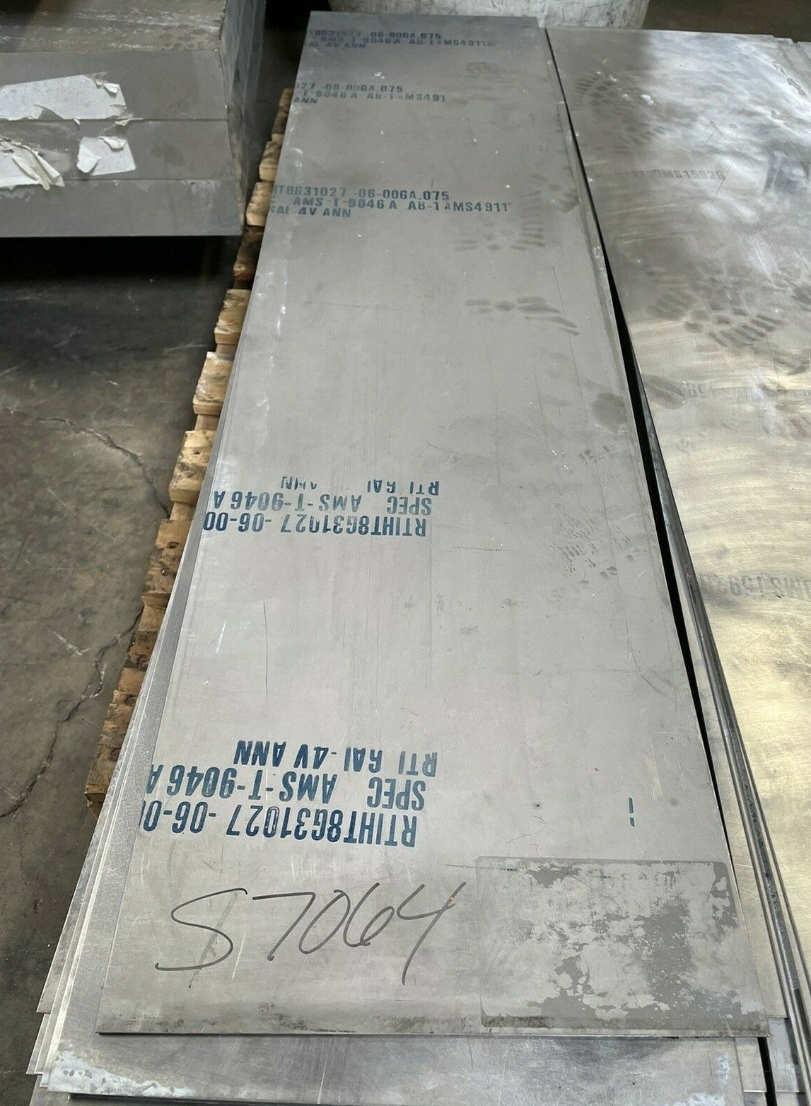 Titanium Plate 6AL4V 6″ x 12″ x .075″