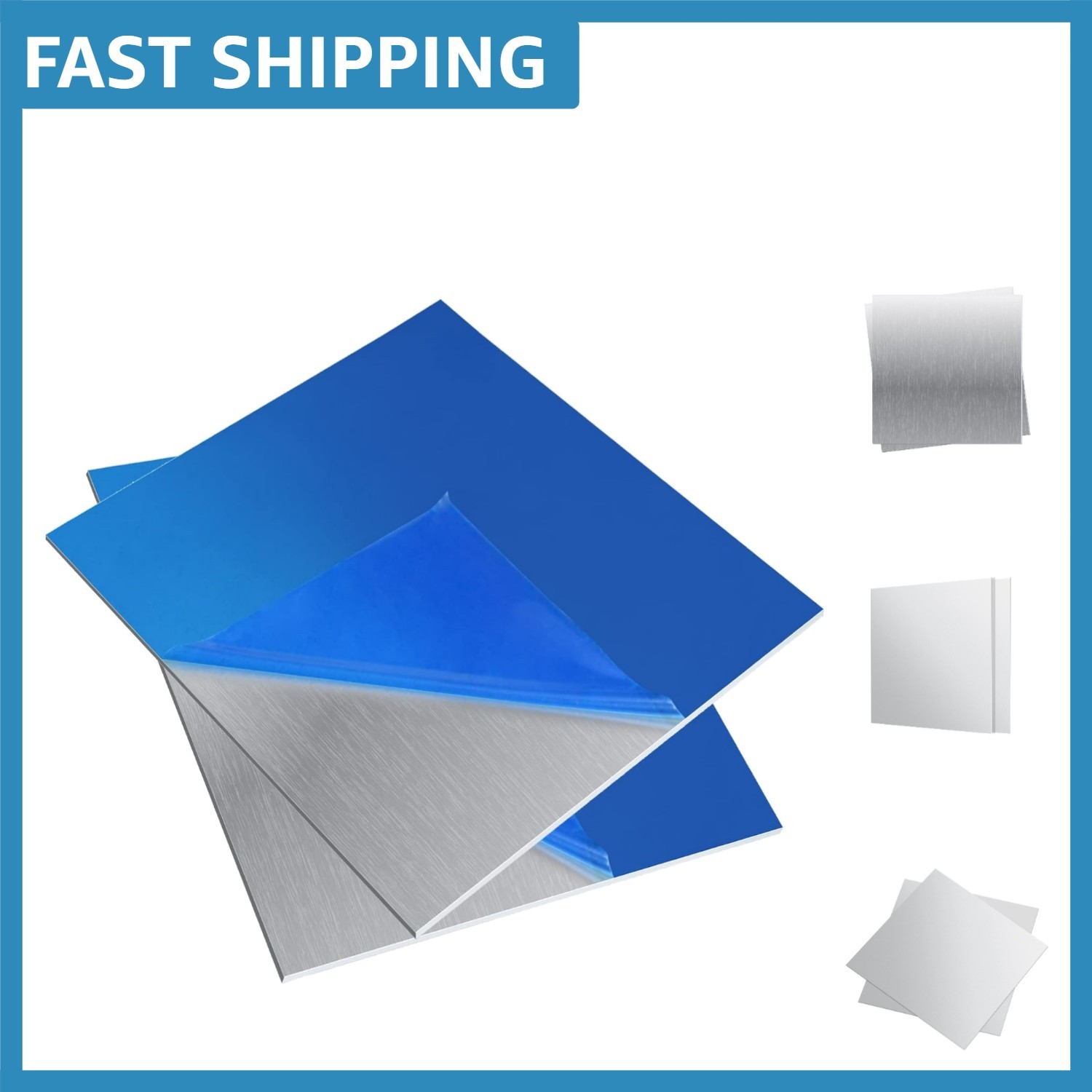 Versatile 6061 T651 Aluminum Plate – 6×6 Inches, Ideal for Various Projects