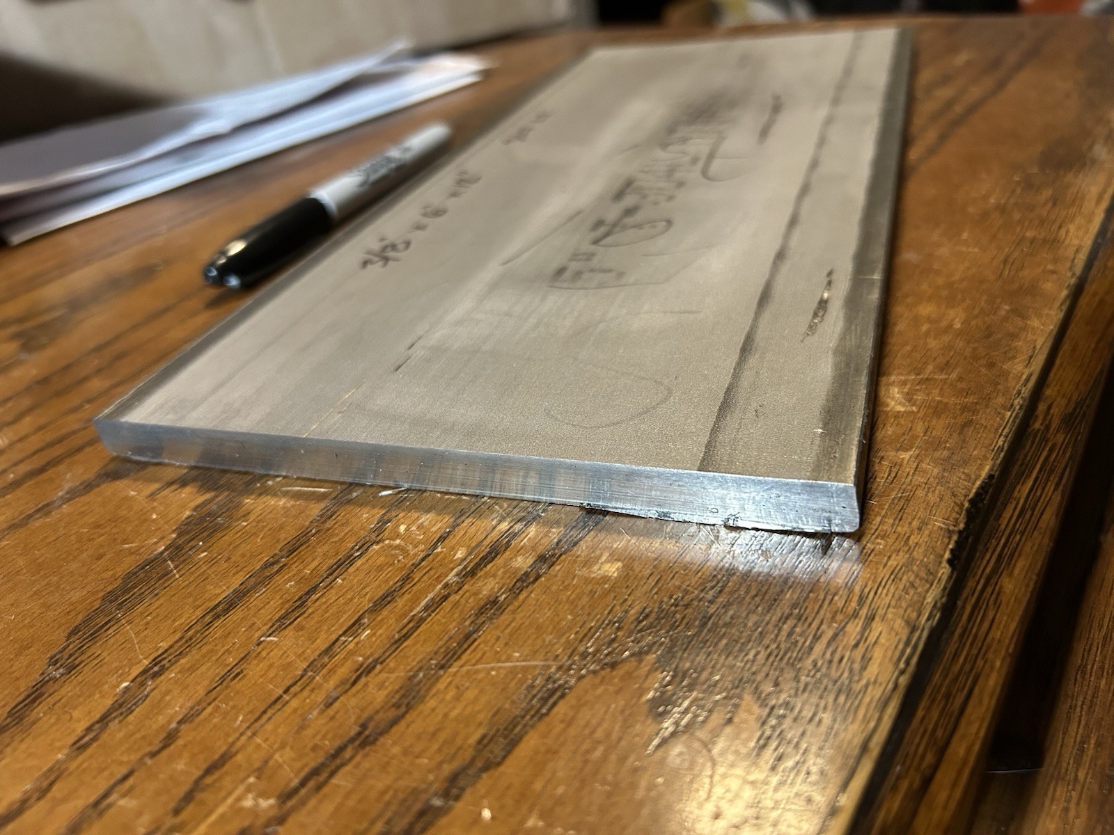 3/8″ x 6″ x 12″ , 304 Stainless Steel Flat Bar