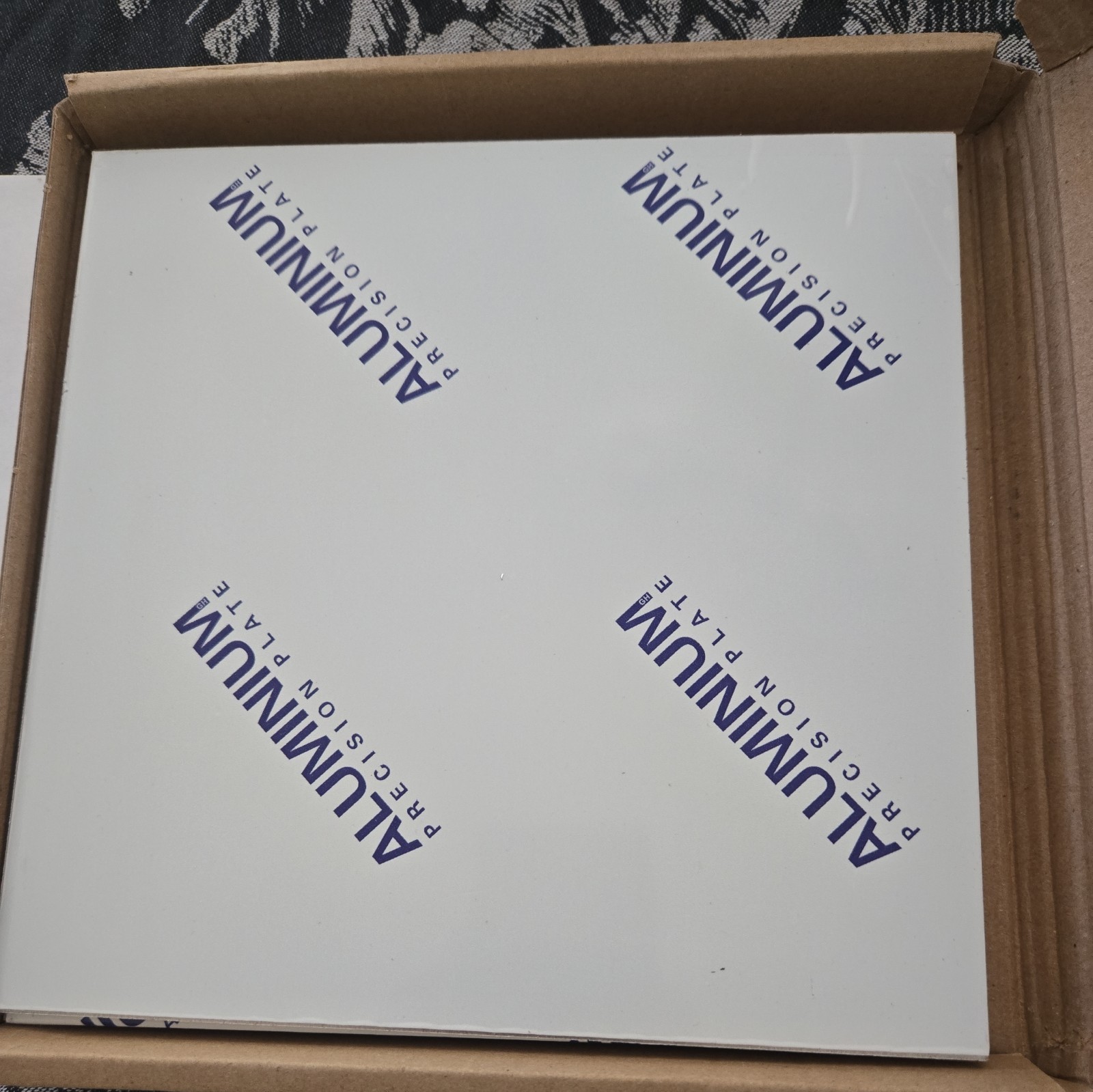 6061 Aluminum Sheet 8 X 8 X 1/8 Inches Thickness Flat Plain Plate Panel Alumin