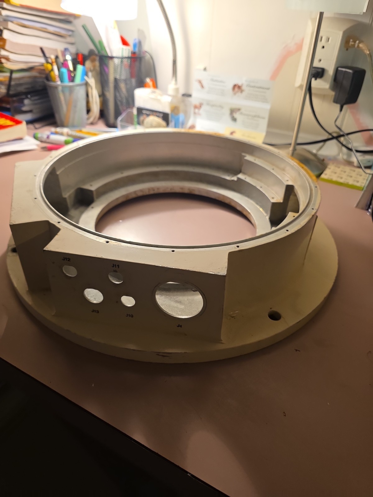 Scrap Aluminum Machined Part For Arts And Crafts Casting Steampunk 17 LBS.