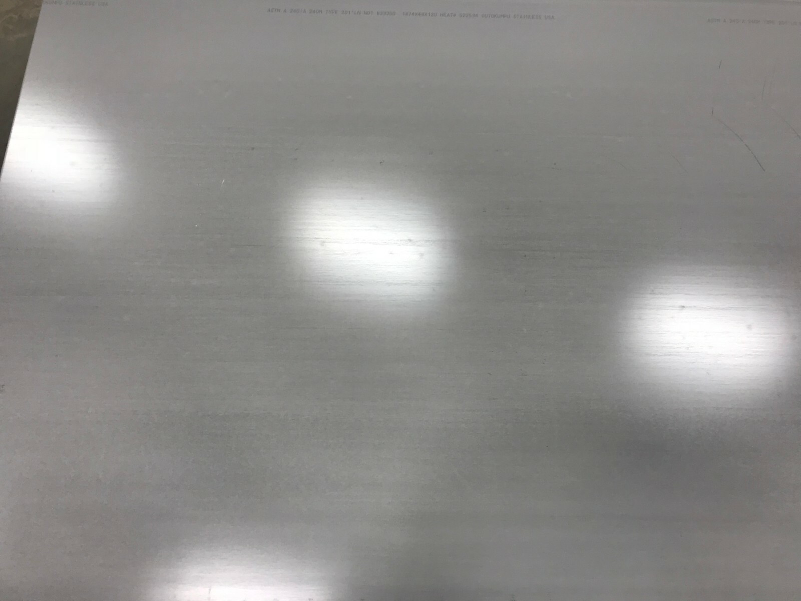 3/16″ Stainless Steel Plate 3/16″X 12″X 36″ 304 SS