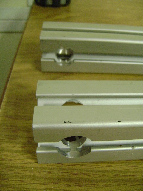 1.5″ X 1.5″ 80/20 T-SLOT ALUMINUM EXTRUSION 1.5″ X 1.5″ X 45″ Lot of 2