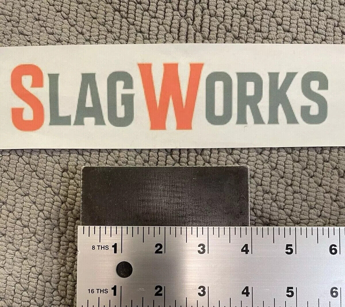 1/8x3x4 inch steel plate 3”x4” A36 Hot Roll Flat .125″ Thick (7 pcs.)