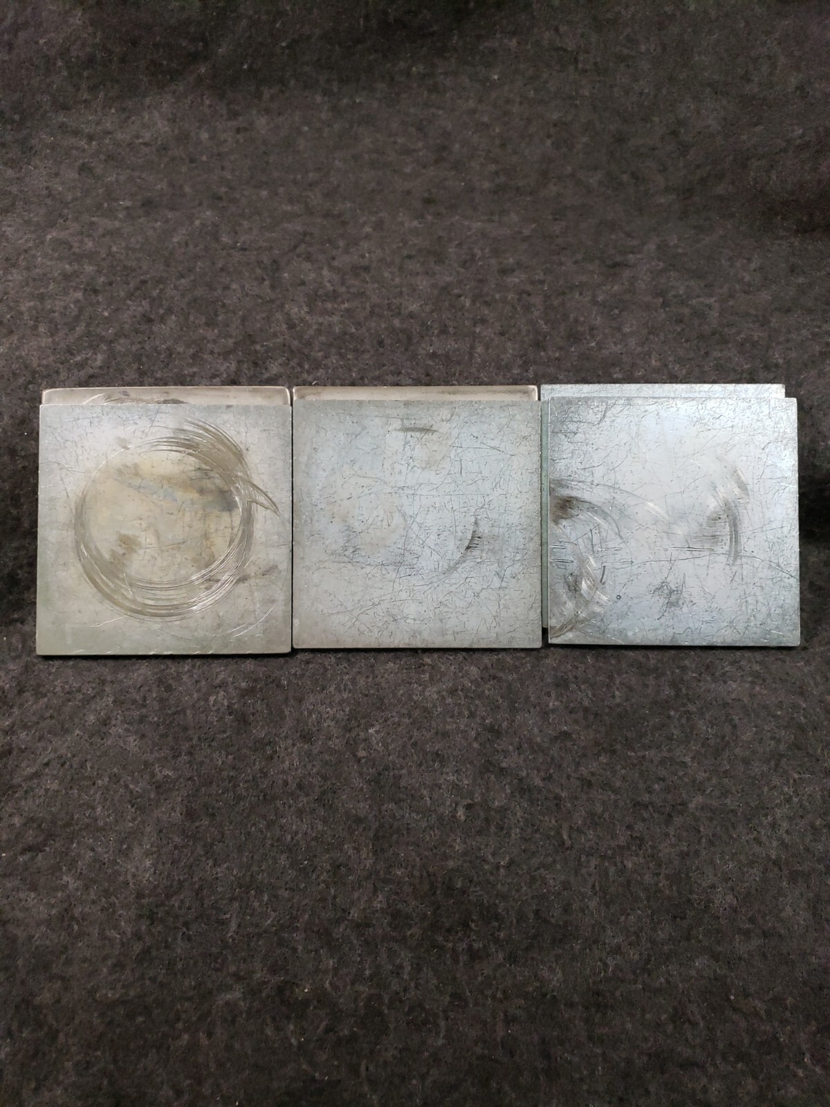 6 Pcs Steel Sheet Sheet Plate Steel Plate (100x100mm) Thickness: 5mm……(OSSD)