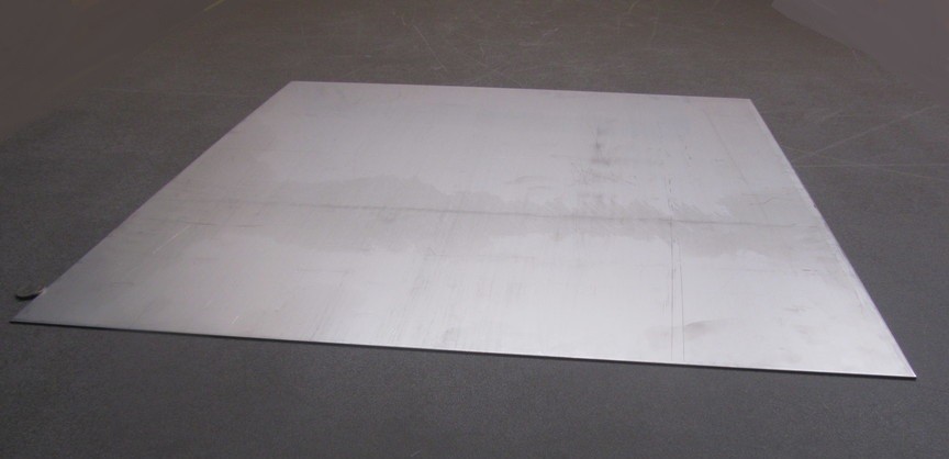 321 Weldable Stainless Steel Sheet, .062″ Thick x 24″ Wide x 24″ Length, 1 Unit