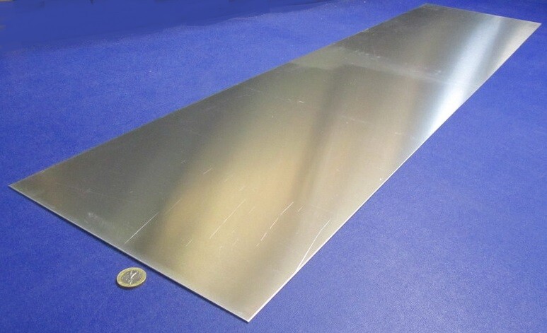 6061 T6 Aluminum Sheet .063″ (1/16″) Thick x 12″ Wide x 48″ Length