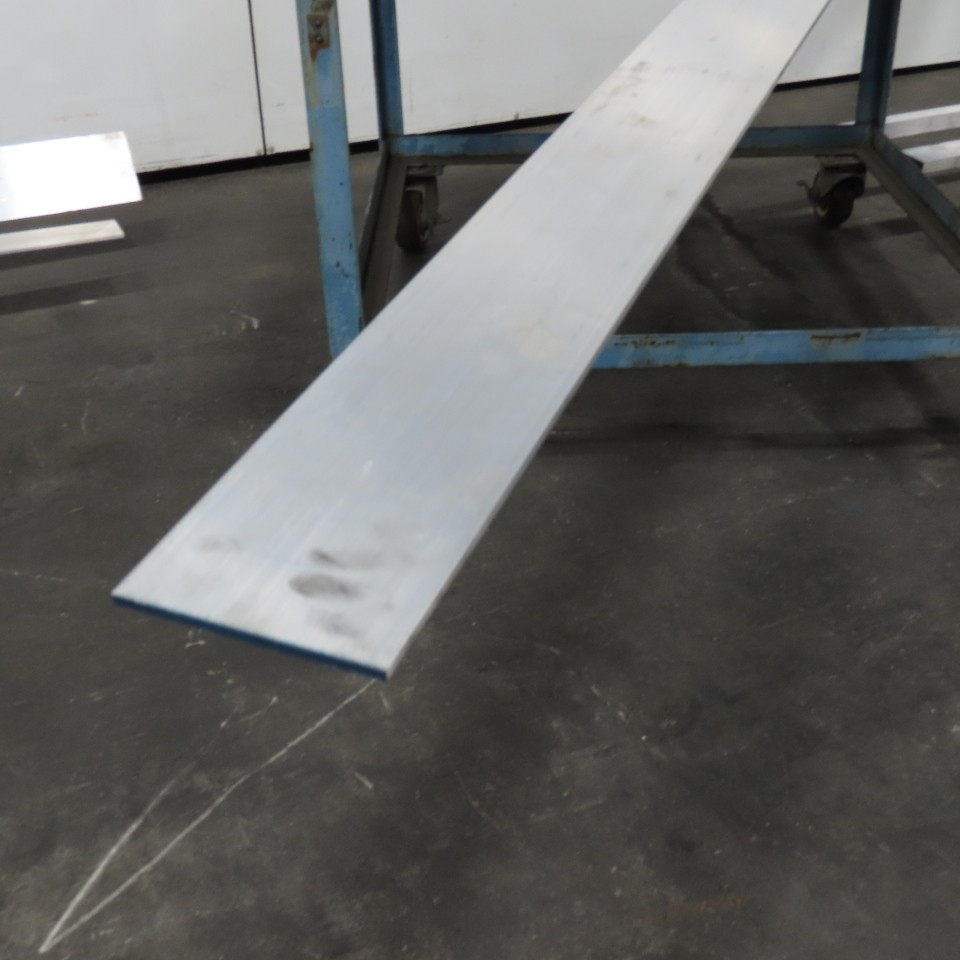 1/4″ x 5″ Solid 6061-T651 Aluminum Flat Stock 144″ Length