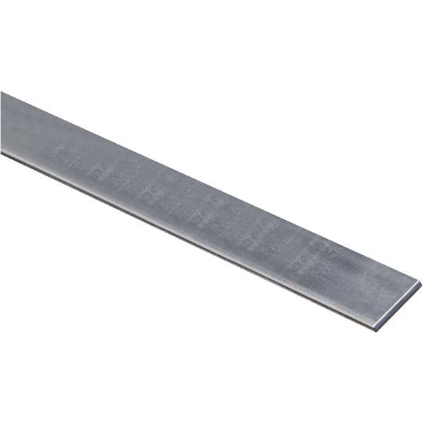 (5)-Hillman Steelworks 1″ x 4 Ft Zinc Plated Galvanized Steel Flat Stock 11091