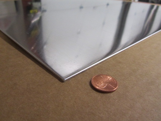 1100 Aluminum Sheet Softened (O) .080″ Thick x 12.0″ Wide x 12.0″ Long