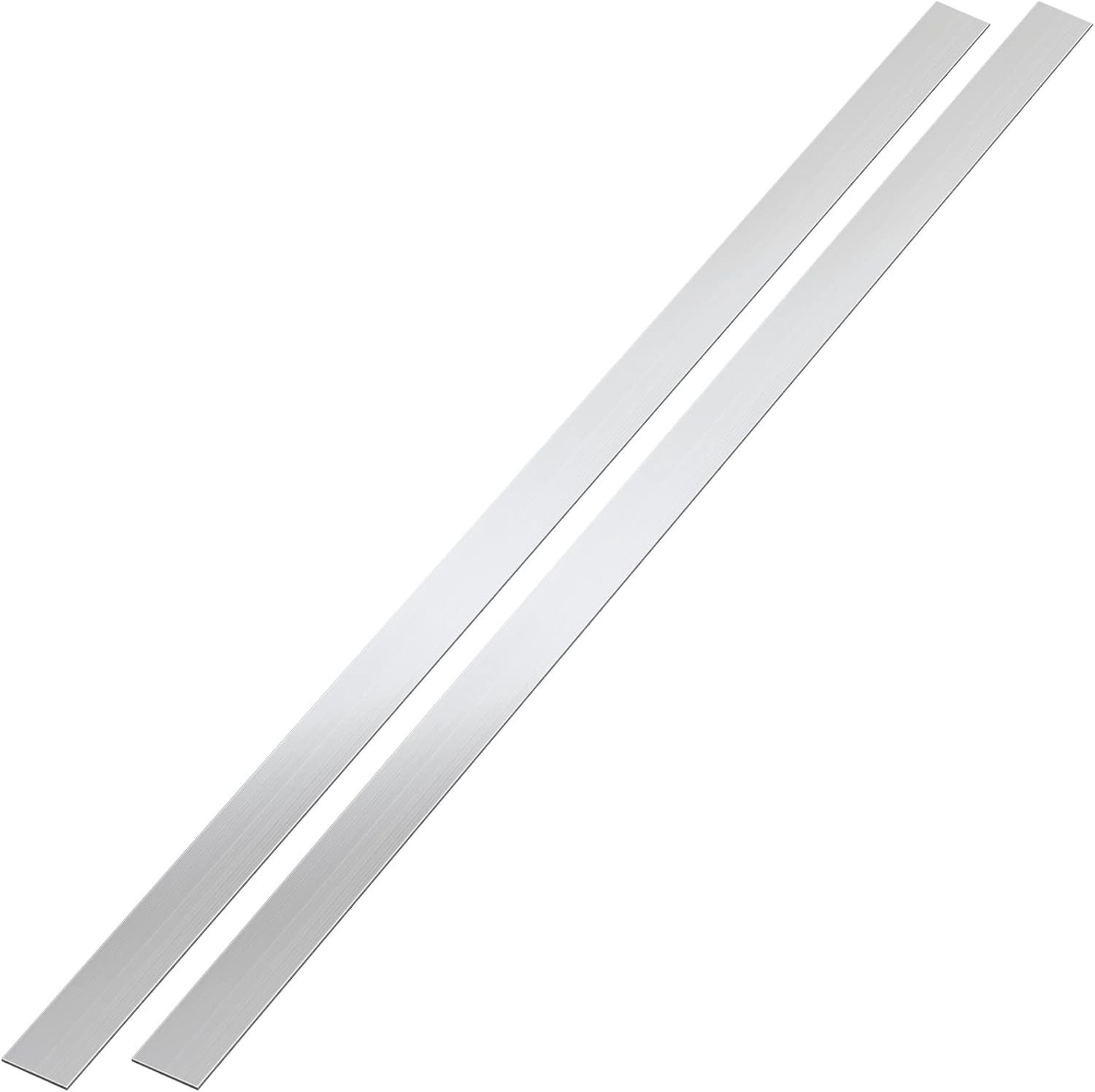 2 Pcs Stainless Steel Trim Strips 304 Brushed Stainless Steel Metal Finishing…