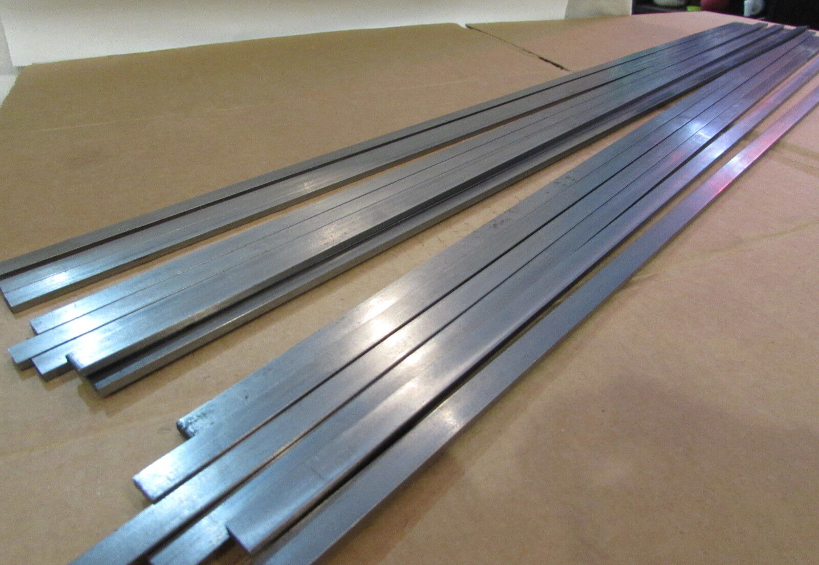 1/8″ THICK X 3/8″ WIDE X 24″ LONG –CR 1018 FLAT BAR–20 PIECE LOT
