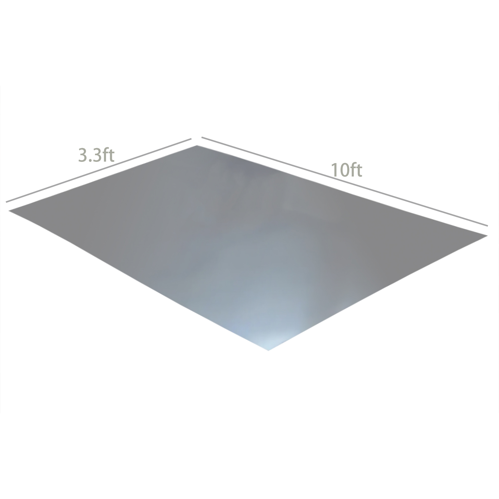 40-Inch X 10-Feet Galvanized 25 GA 0.02″ Thick Metal Roof Siding Enclosure Cover