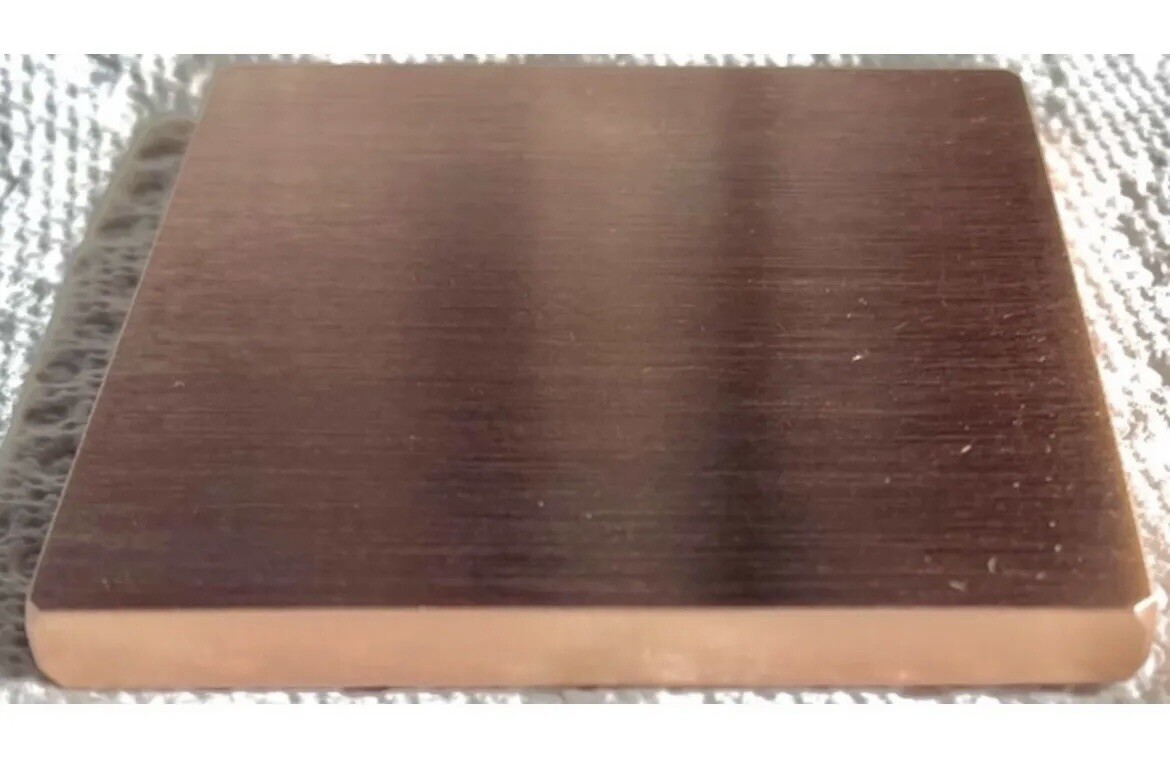 3/8” COPPER BLOCK 1-1/2” WIDE X 1-1/2” LONG🇺🇸.375” FLAT BAR CU110 SHEET PLATE